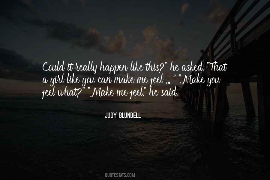 Judy Blundell Quotes #83834