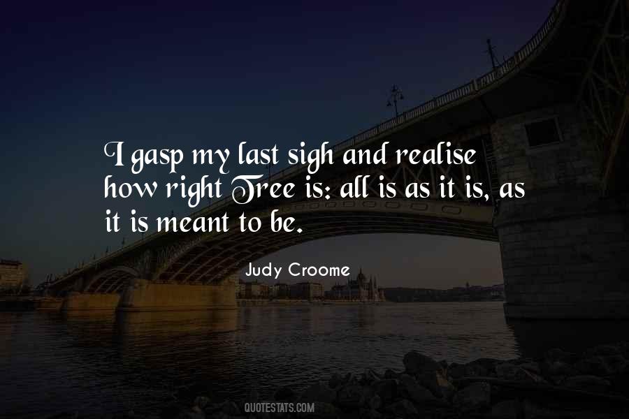 Judy Croome Quotes #1086664