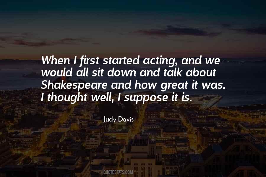 Judy Davis Quotes #1768702