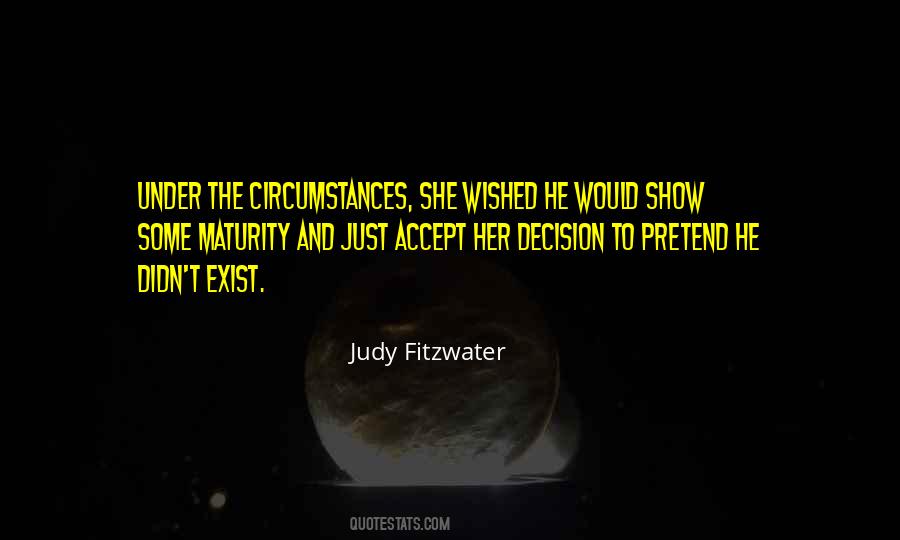 Judy Fitzwater Quotes #1584366