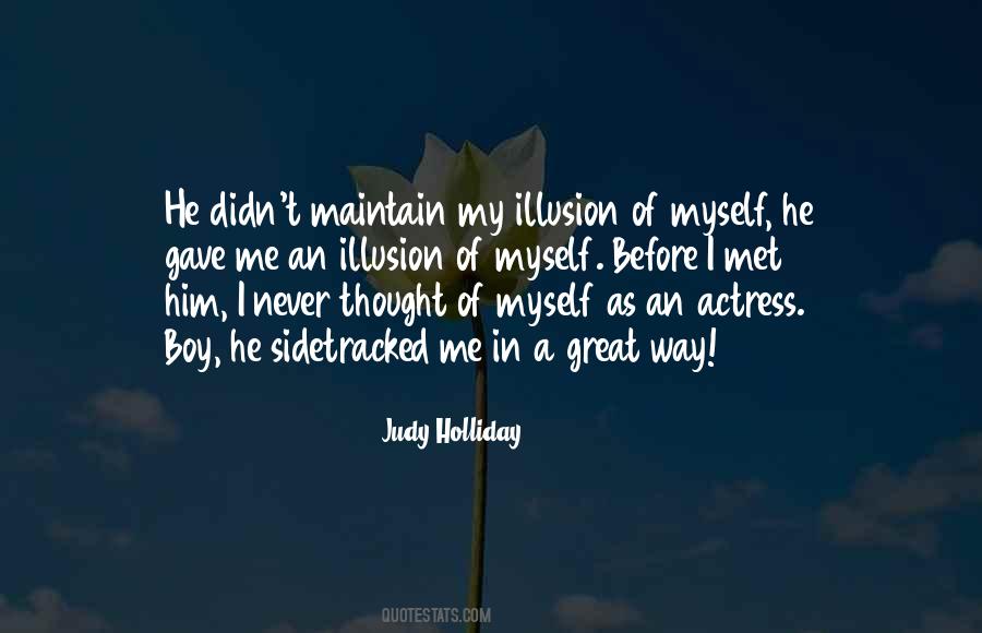 Judy Holliday Quotes #1839656