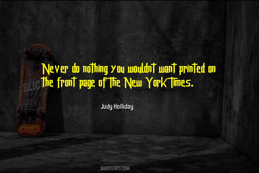 Judy Holliday Quotes #1852545