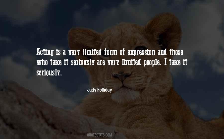 Judy Holliday Quotes #75186