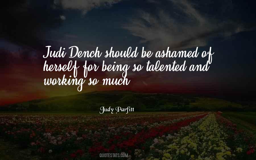 Judy Parfitt Quotes #1845359