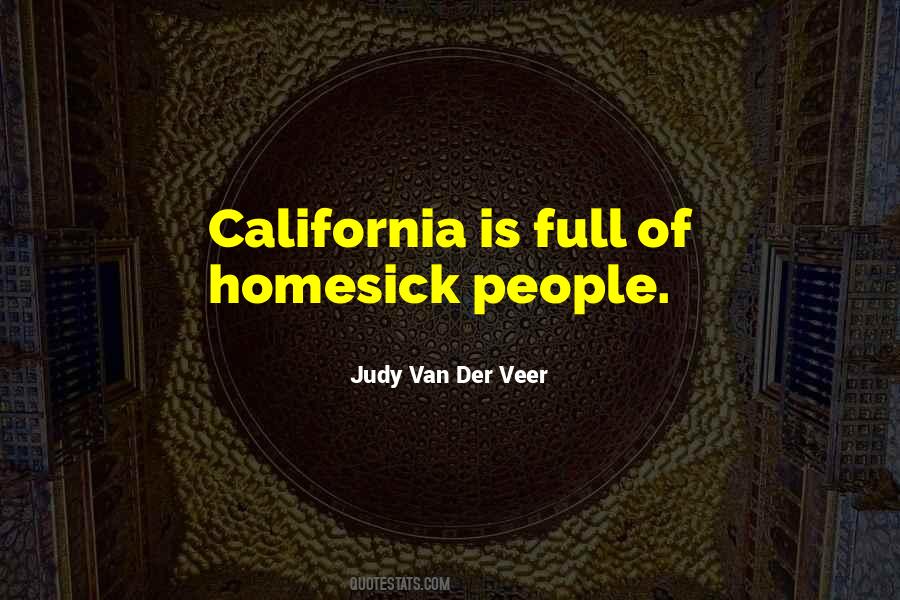 Judy Van Der Veer Quotes #622173