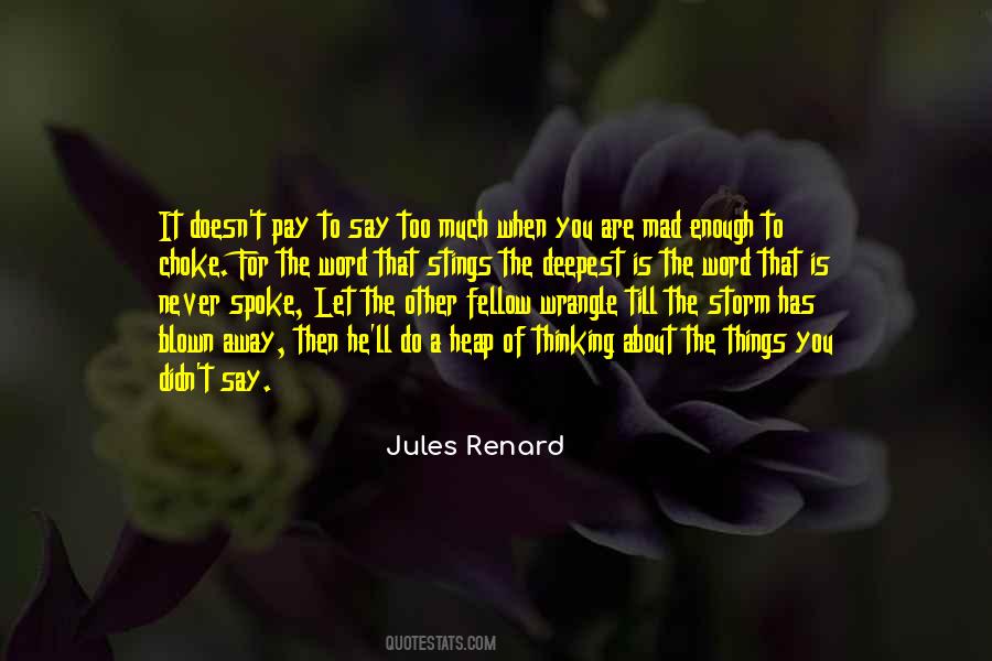 Jules Renard Quotes #1841044