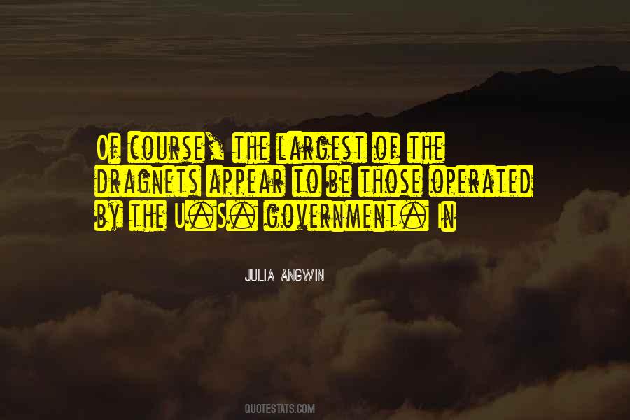 Julia Angwin Quotes #31907