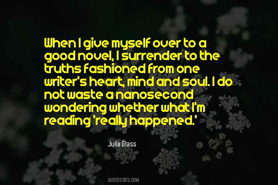 Julia Glass Quotes #22615