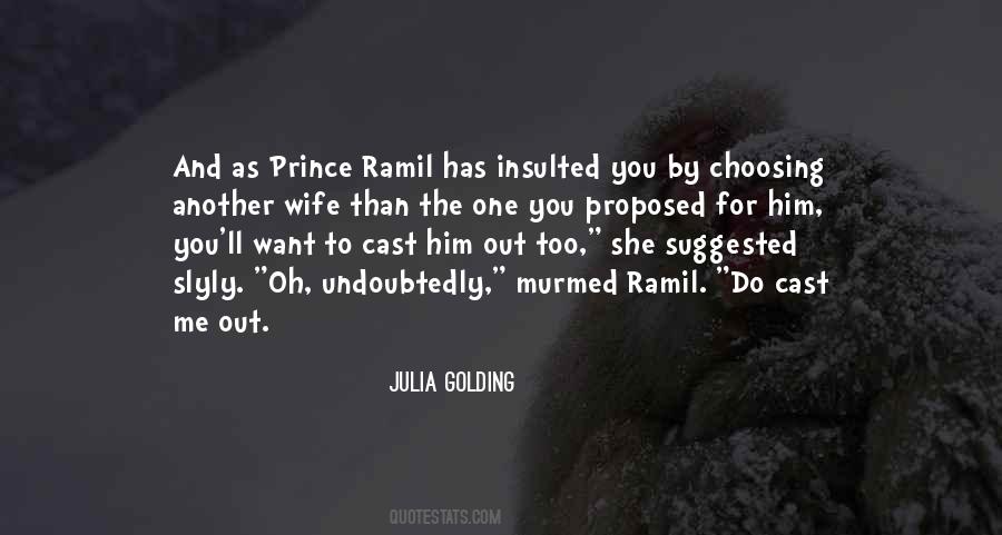 Julia Golding Quotes #667385