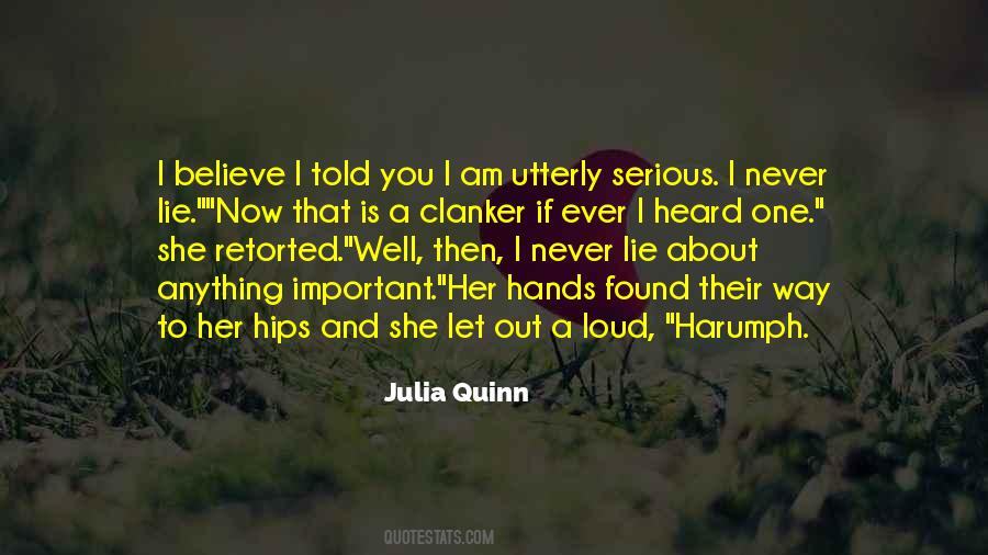 Julia Quinn Quotes #319930