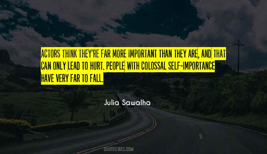 Julia Sawalha Quotes #1270469