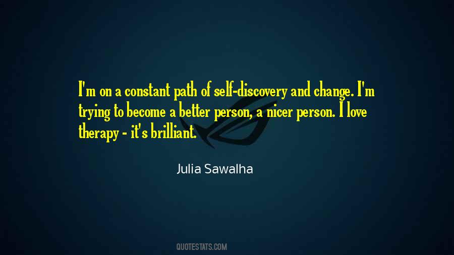 Julia Sawalha Quotes #176247