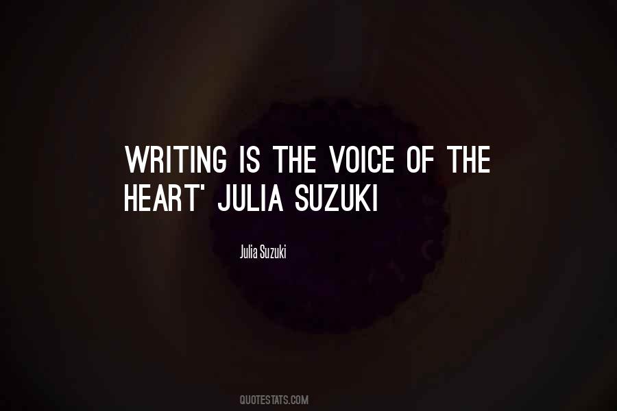 Julia Suzuki Quotes #183566