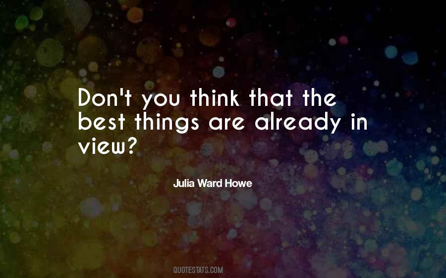 Julia Ward Howe Quotes #47496