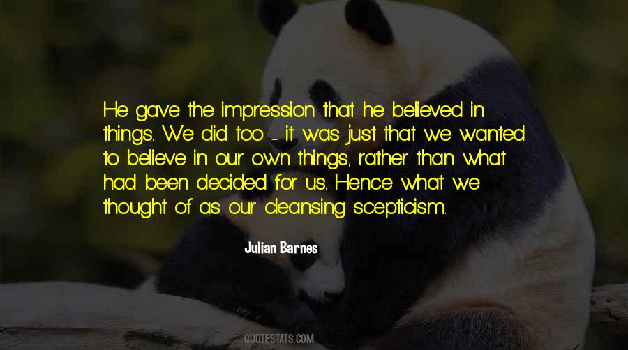 Julian Barnes Quotes #656833