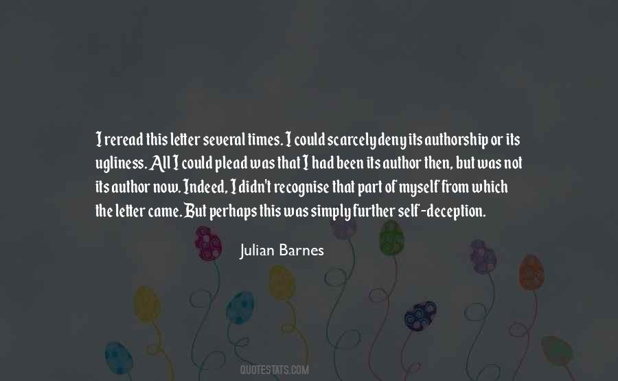 Julian Barnes Quotes #929524