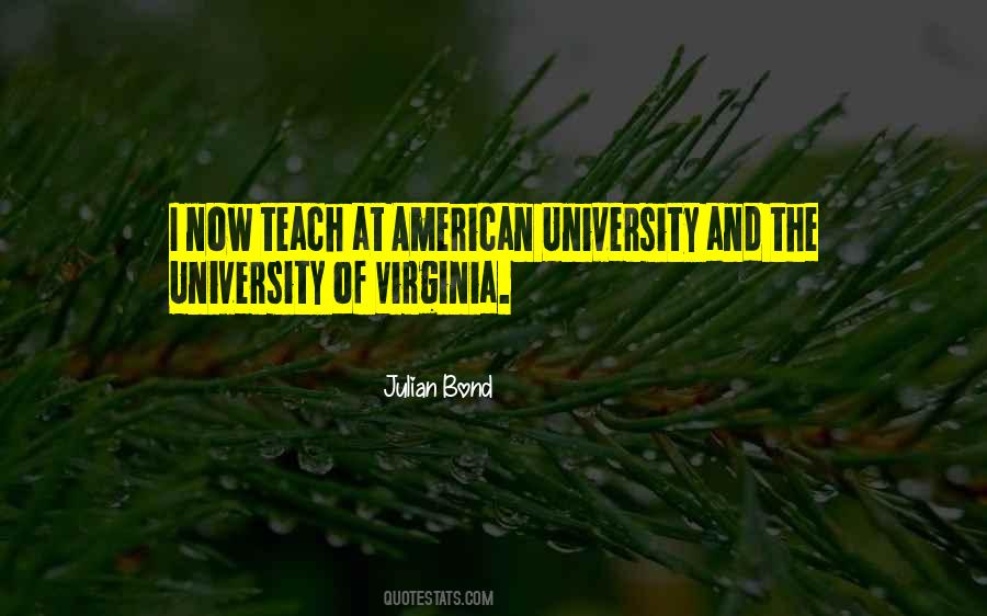 Julian Bond Quotes #1378485