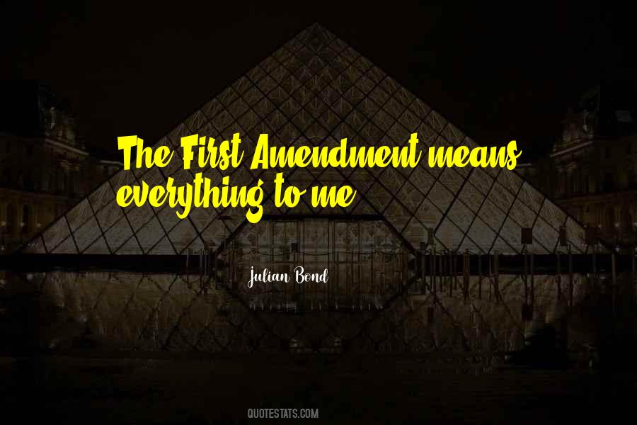 Julian Bond Quotes #1639801