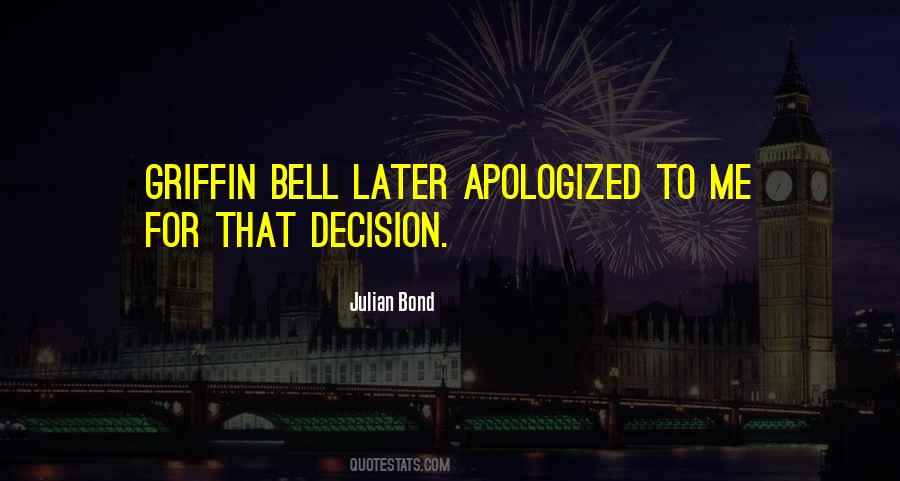 Julian Bond Quotes #451997
