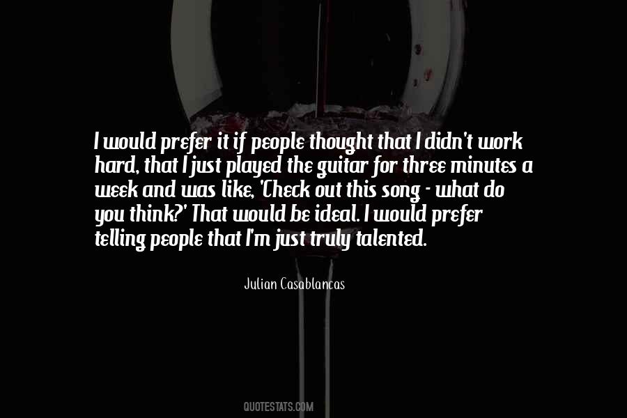 Julian Casablancas Quotes #26442