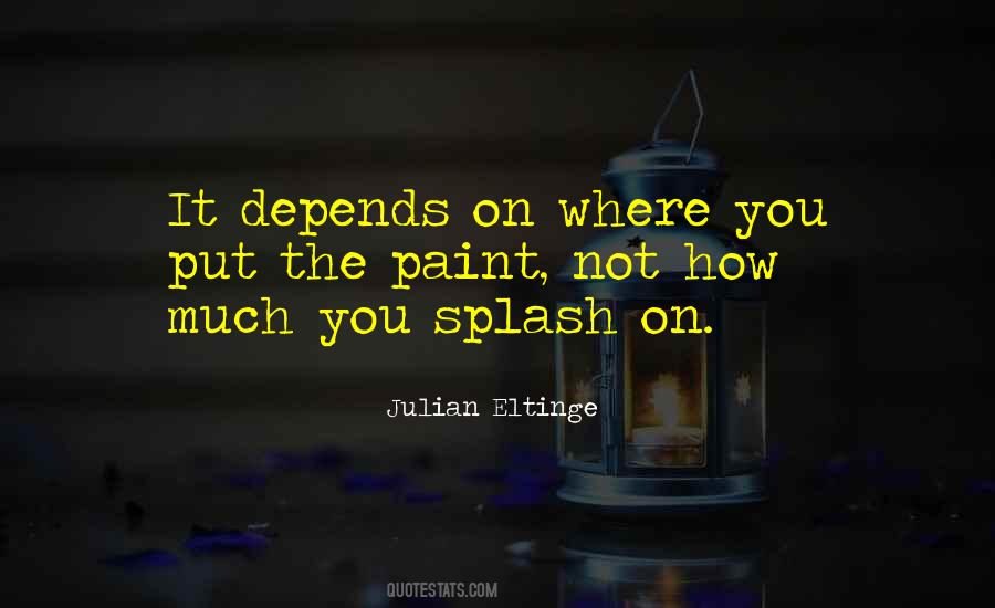 Julian Eltinge Quotes #1185533