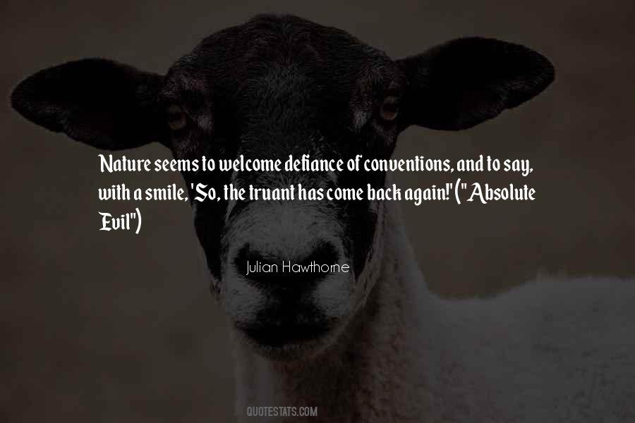 Julian Hawthorne Quotes #1194219