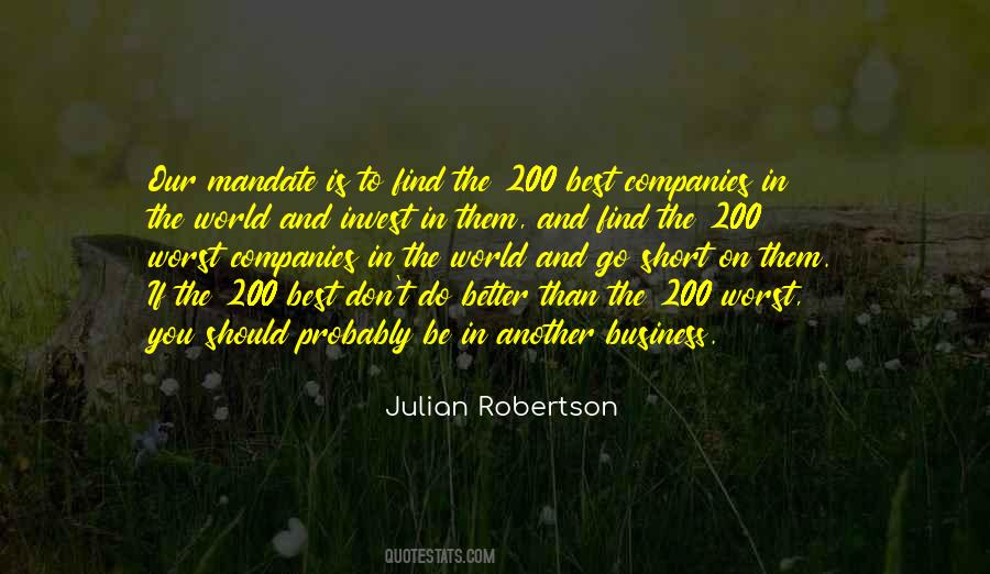 Julian Robertson Quotes #405254