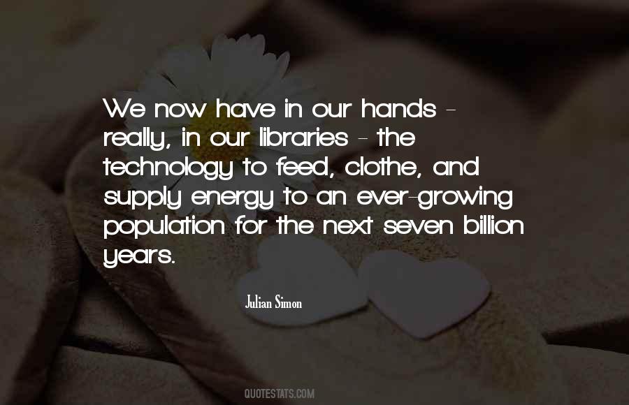 Julian Simon Quotes #1535150