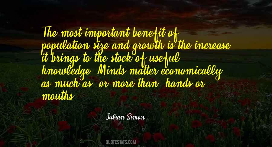 Julian Simon Quotes #1589205