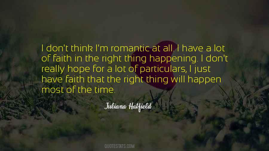 Juliana Hatfield Quotes #1257041