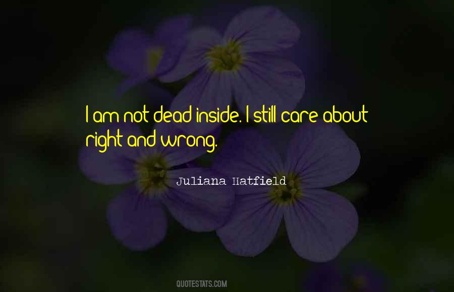 Juliana Hatfield Quotes #895637