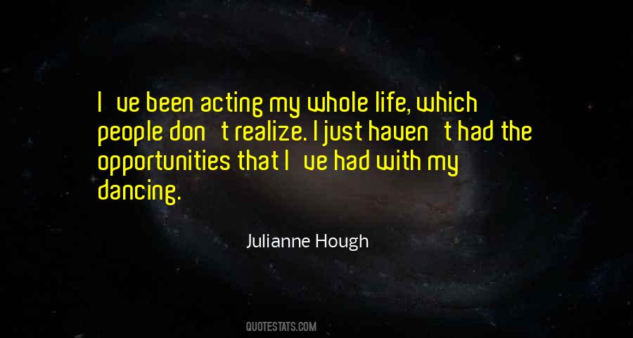 Julianne Hough Quotes #1556944