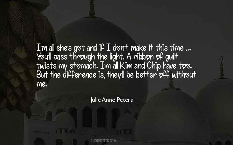 Julie Anne Peters Quotes #1212367