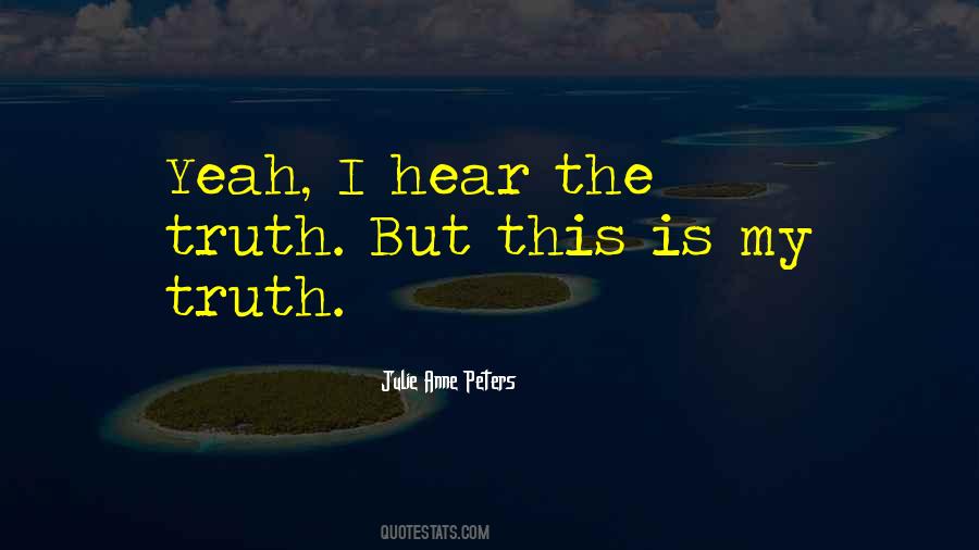 Julie Anne Peters Quotes #1277614