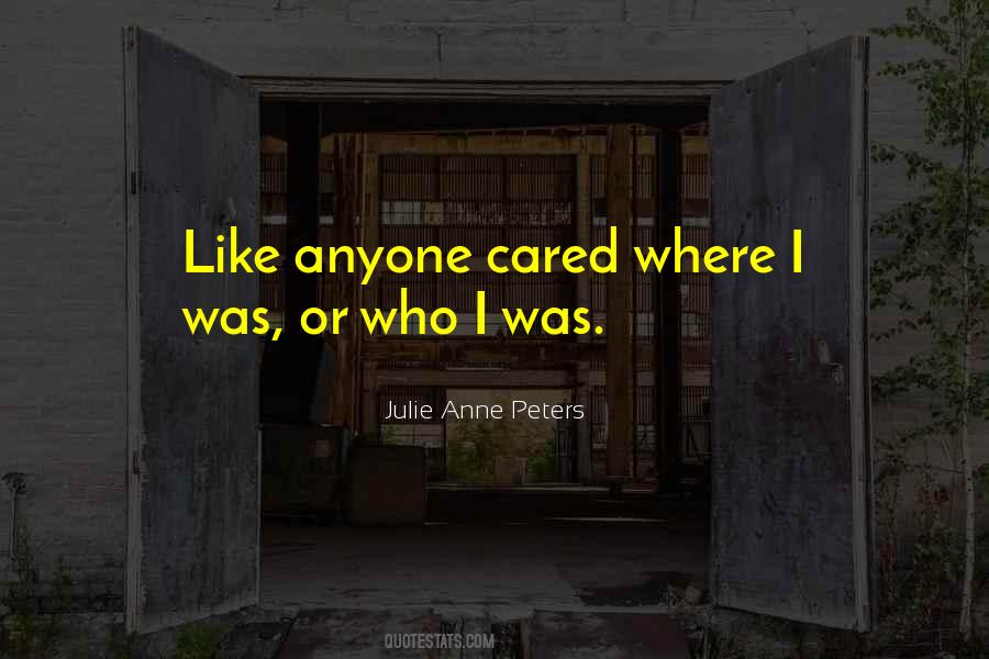 Julie Anne Peters Quotes #1435452