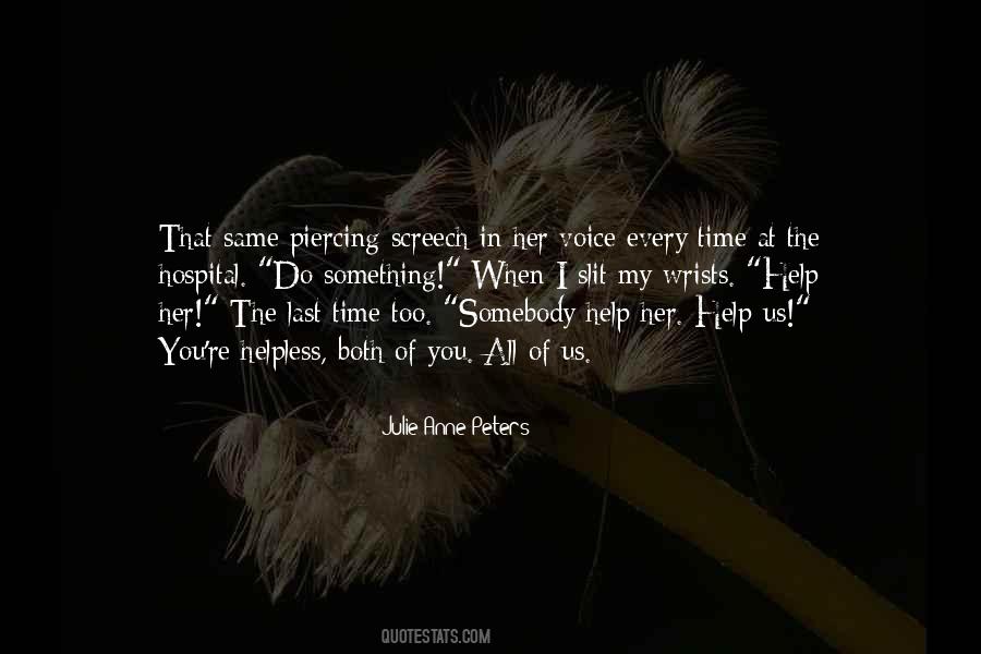 Julie Anne Peters Quotes #1539057