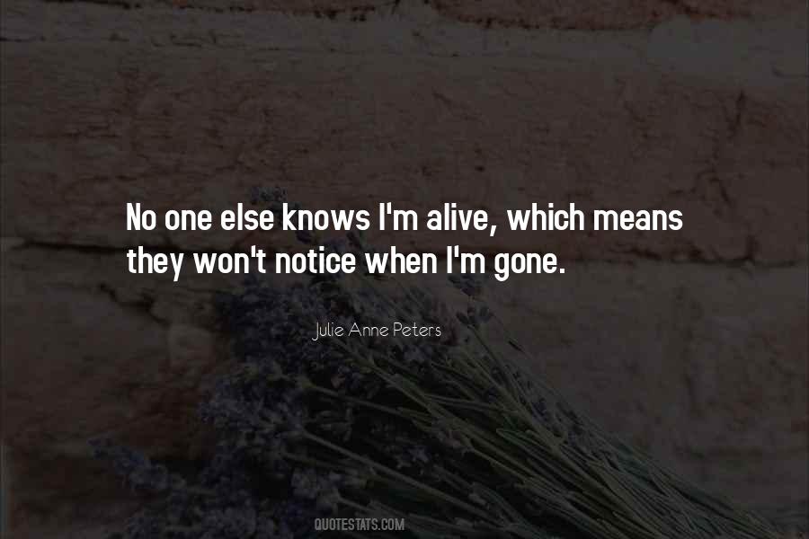 Julie Anne Peters Quotes #1694957