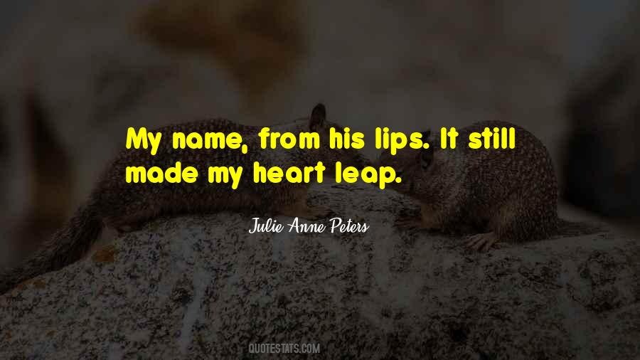 Julie Anne Peters Quotes #1695108