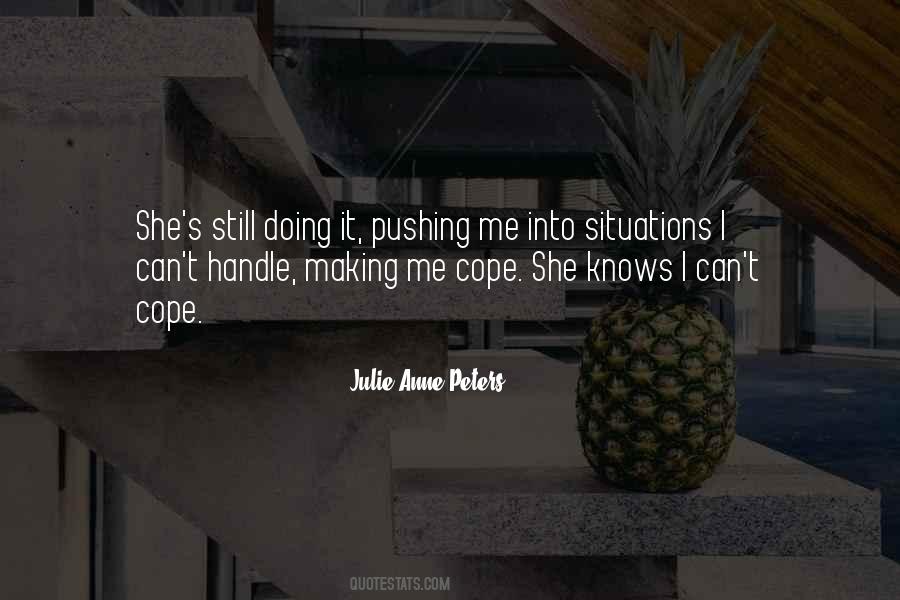 Julie Anne Peters Quotes #1758183