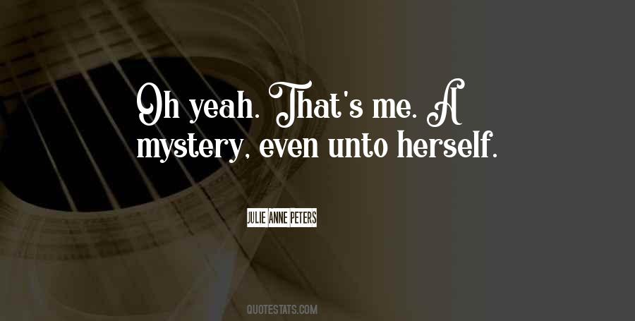 Julie Anne Peters Quotes #4269