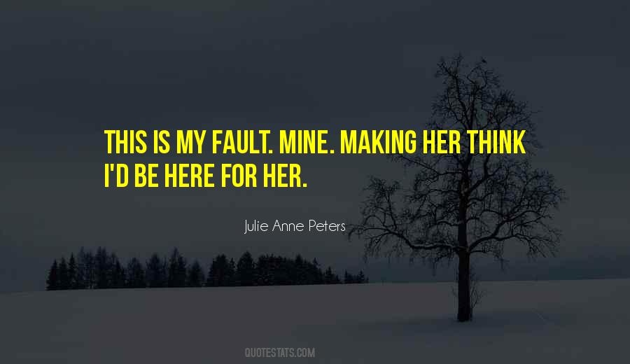 Julie Anne Peters Quotes #822812