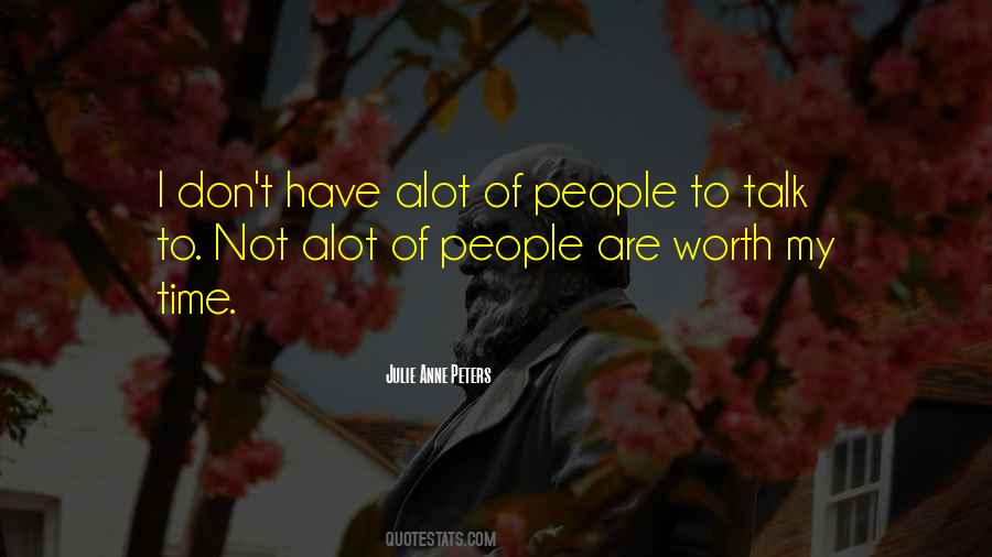 Julie Anne Peters Quotes #892128
