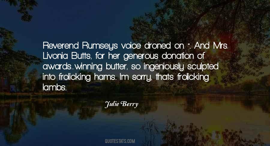 Julie Berry Quotes #1789531