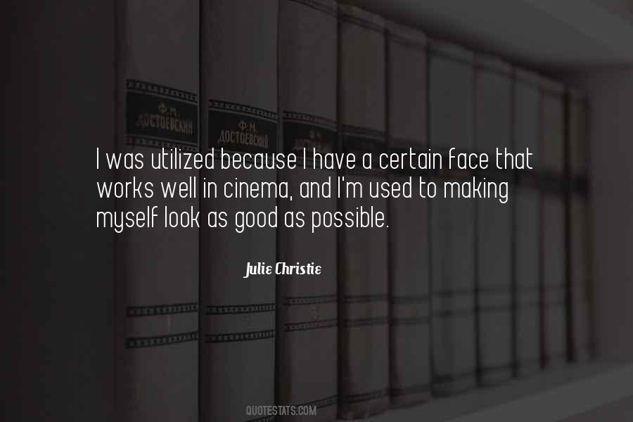 Julie Christie Quotes #1584220