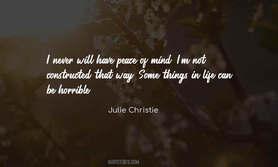 Julie Christie Quotes #303646