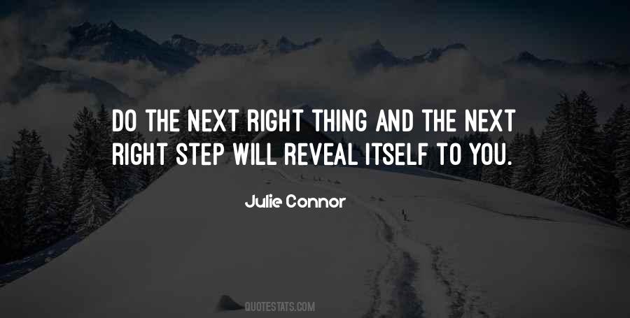 Julie Connor Quotes #1324131