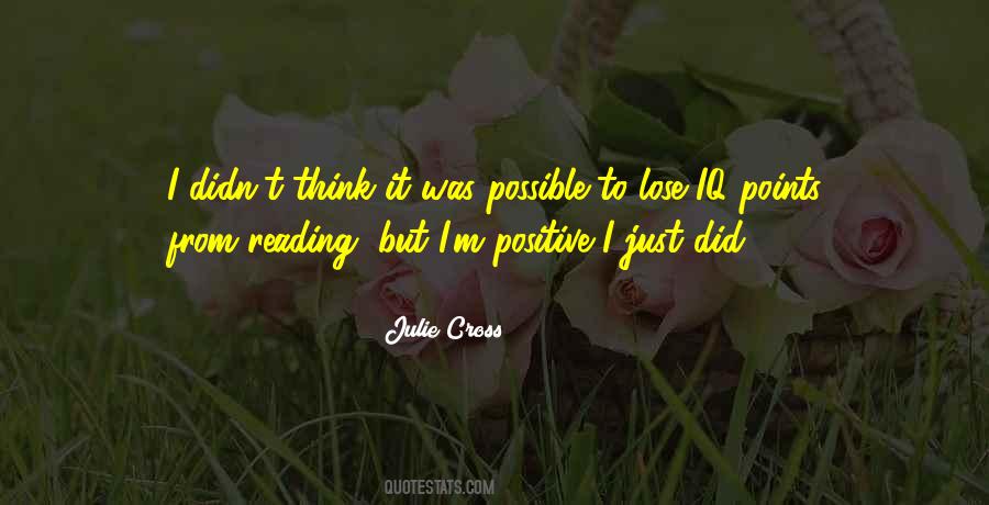 Julie Cross Quotes #102630