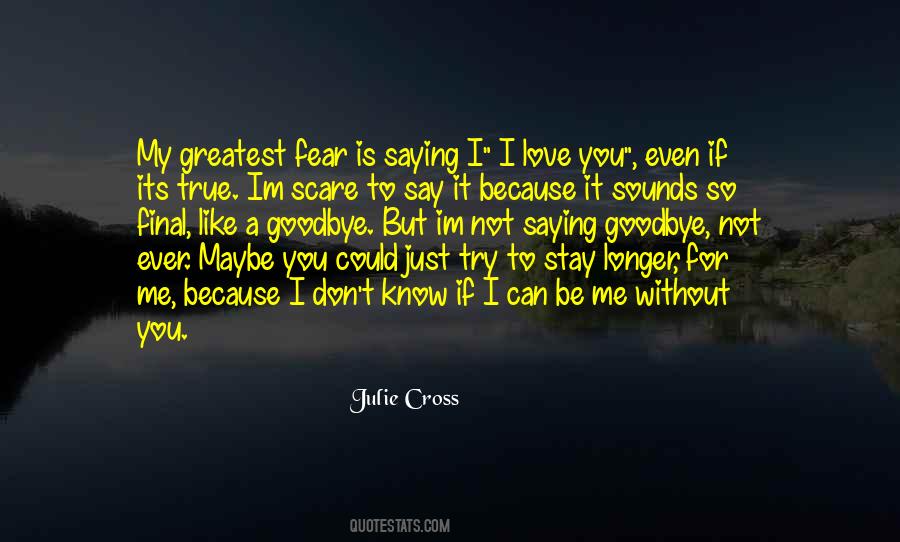Julie Cross Quotes #215378