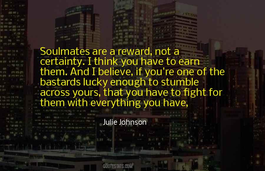 Julie Johnson Quotes #1207155