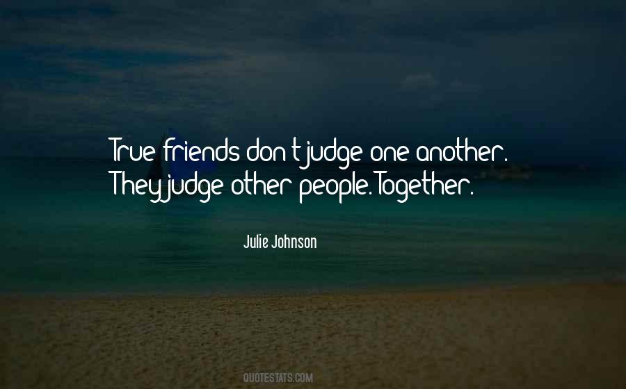 Julie Johnson Quotes #1317710